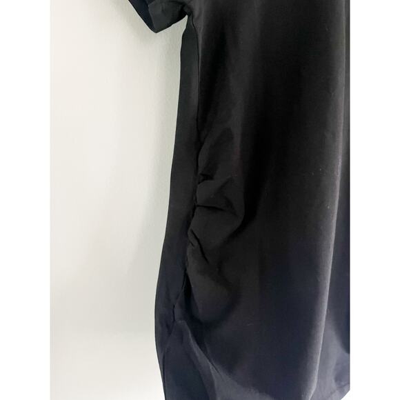 J Crew Factory | NWT | Maternity crewneck tee in Black | Sz M maternity - Picture 4 of 9